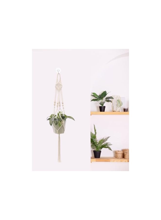 The Bros 3 Pack Small Macrame Wall Hanging Boho Handmade Art Woven Tapestry Wall Decor Macrame Plant Hanger for Bedroom Living Room Apartment Gallery Home - Image 5