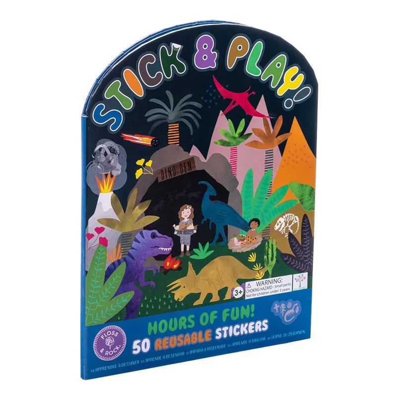 Floss & Rock Dino Stick & Play