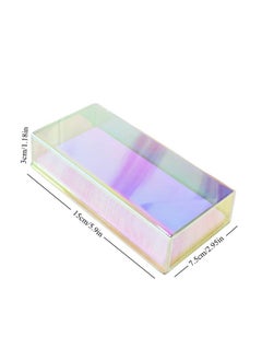 Grafting False Eyelash Acrylic Extension Pallet Organizer, Eyelash Extension Glue Tweezers Plate Makeup Palette, Dustproof Storage Box Display Training Tools Salon (Dazzling S With Cover) - pzsku/Z86CBD7B4525729D226E8Z/45/_/1733729904/658f3a8d-1935-4ad8-81f9-55b5d1a5b01e