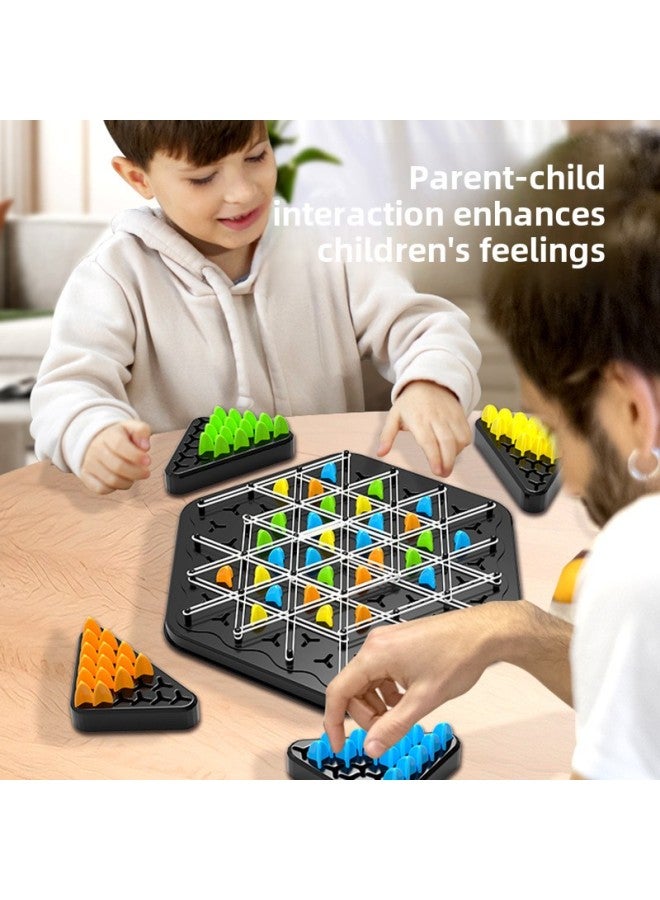 ألعاب تفاعلية لسلسلة الشطرنج بين الوالدين والطفل وتمارين التفكير المنطقي للأطفال وألعاب تعليمية أكشاك هدايا - اللون: أربعة أشخاص يقلبون من خلال الموسيقى (صندوق ألوان إنجليزي) - Image 5