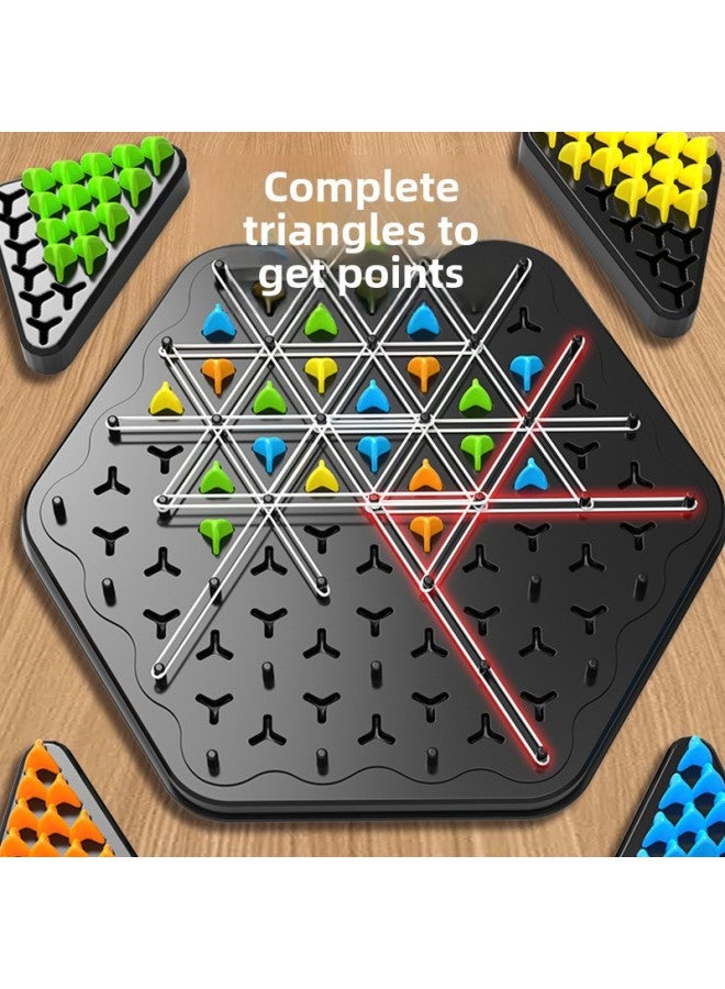 ألعاب تفاعلية لسلسلة الشطرنج بين الوالدين والطفل وتمارين التفكير المنطقي للأطفال وألعاب تعليمية أكشاك هدايا - اللون: أربعة أشخاص يقلبون من خلال الموسيقى (صندوق ألوان إنجليزي) - Image 4