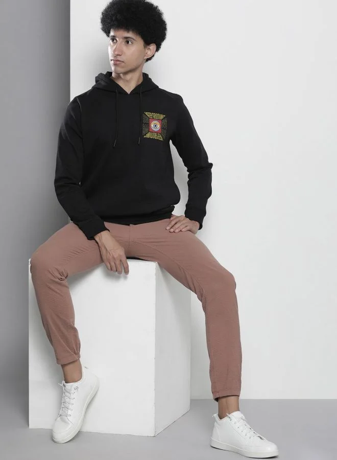 The Indian Garage Co  The Indian Garage Co Men Regular Fit Printed Round Neck Full Sleeves Sweatshirt  | Best Price UAE