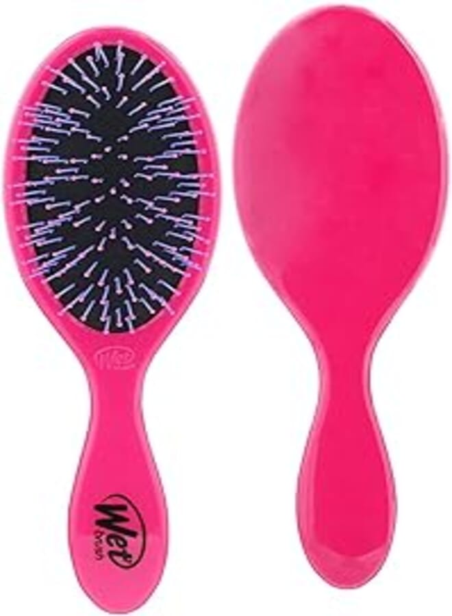 Wet Brush Original Detangler For Thick Hair Exclusive Ultra-soft IntelliFlex Bristles Glide Through Tangles With Ease For All Hair Types For Women, Men, Wet And Dry Hair, Pink, 1 Count