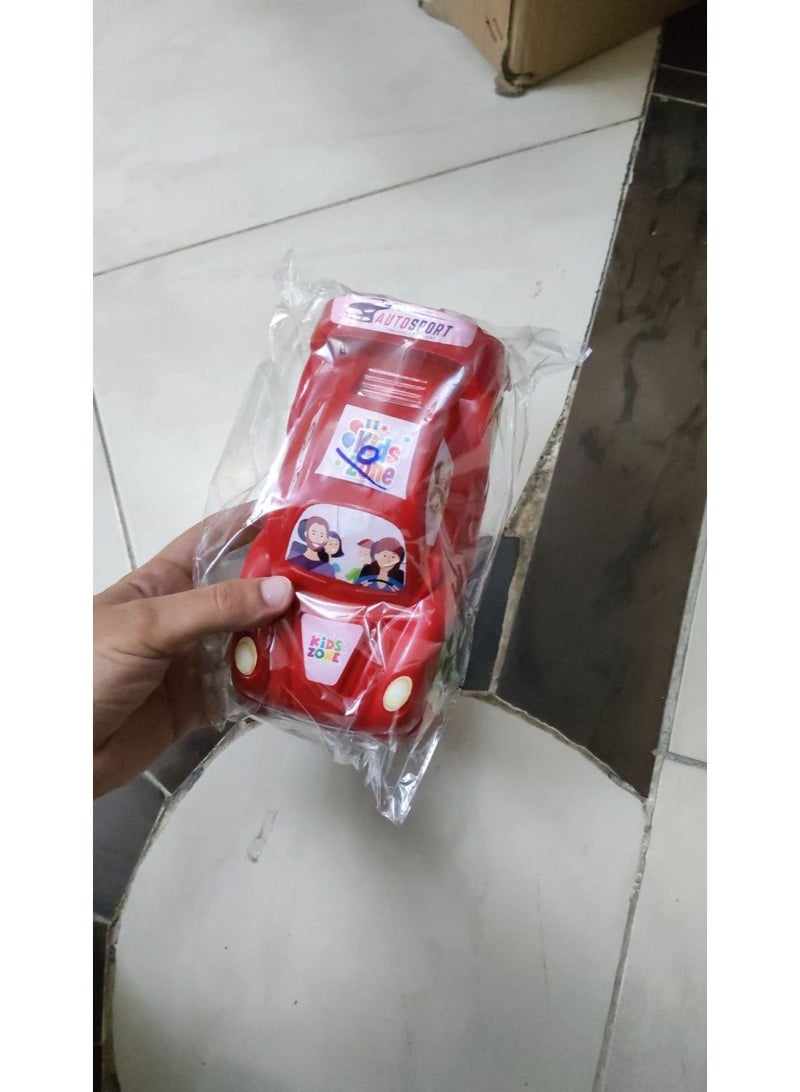 سيارة لعبة بلاستيك للأطفال بتصميم رياضي | سيارة سباق صغيرة خفيفة وسهلة الحمل – لعبة أولاد وبنات