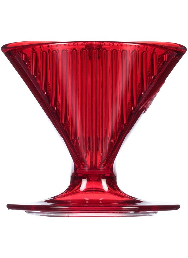 Melitta ماكينة تحضير القهوة Signature Series 1 Cup Pourover باللون الأحمر Tritan  - Image 4