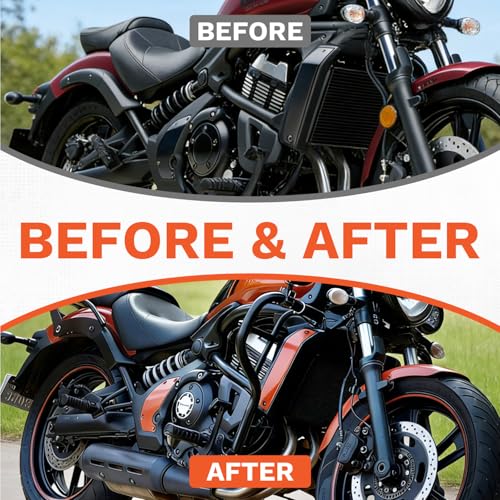 CHIFUN Engine Guard Crash Bars for Kawasaki Vulcan S 650 VN650 EN650 20152026 1 14 Fat Steel Motorcycle Highway Frame Protection Bars - Image 3