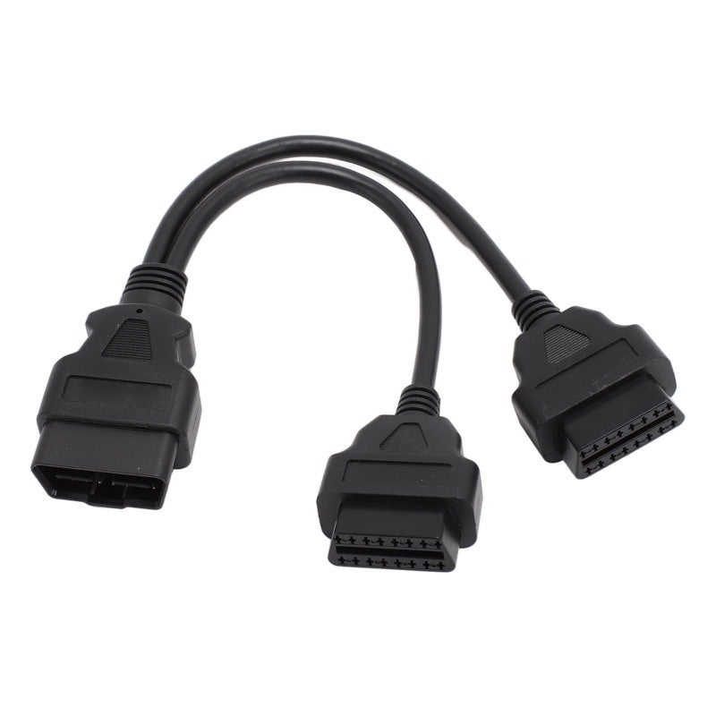 OBD Extension Cable 16Pin Flexible PVC Diagnostic Extender Cord - Durable 16Pin OBD Splitter Extension for Vehicle Diagnosis - Image 1