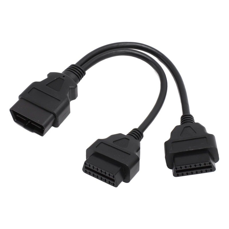 OBD Extension Cable 16Pin Flexible PVC Diagnostic Extender Cord - Durable 16Pin OBD Splitter Extension for Vehicle Diagnosis - Image 2