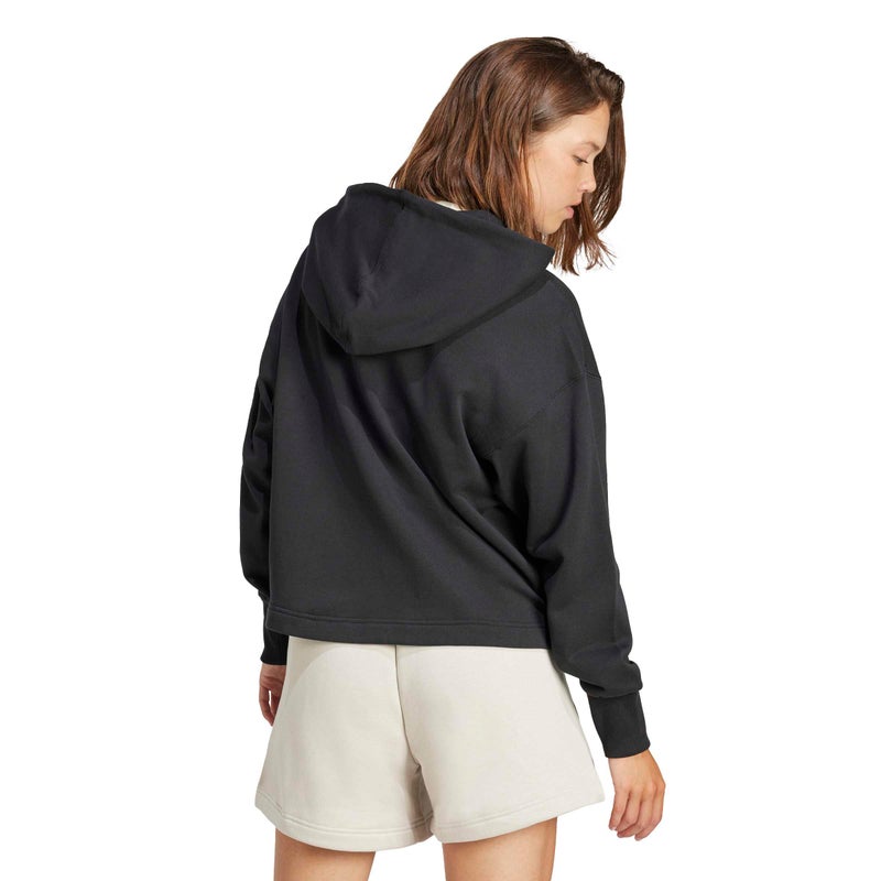 adidas All Szn French Terry Loose Full-Zip Hoodie - Image 5