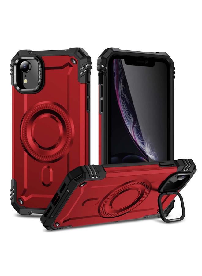 S-TOP Case For iPhone XR Lens Holder MagSafe Phone Case - Image 1