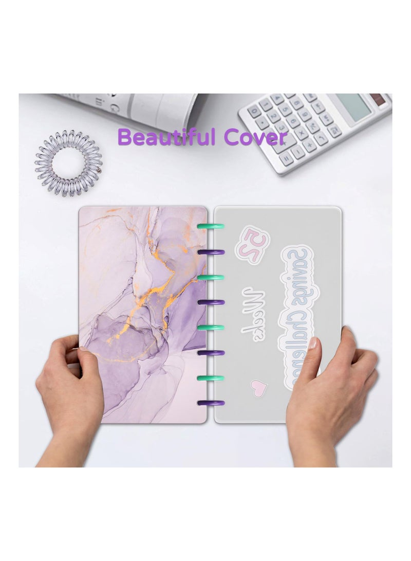 Zikra Money Saving Challenge Binder, 52 Week Money Saving Challenge Book, Envelopes Money Saving Challenge Budget Binder, Savings Challenges Binder, Budget Binder with Cash Envelopes, for Home, Office - Image 3