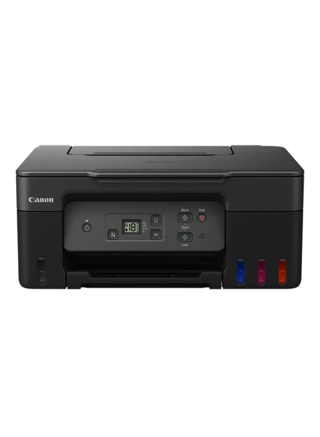 Canon G2470 Colour 3-in-1 Refillable MegaTank Printer, Black, high-yields of ink of up to 6,000 black pages or 7,700 color pages Black - Image 2