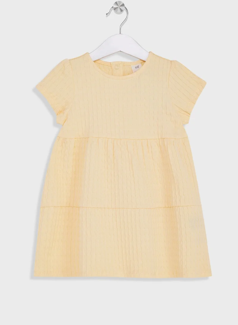 H&M Kids Textured Midi Dress