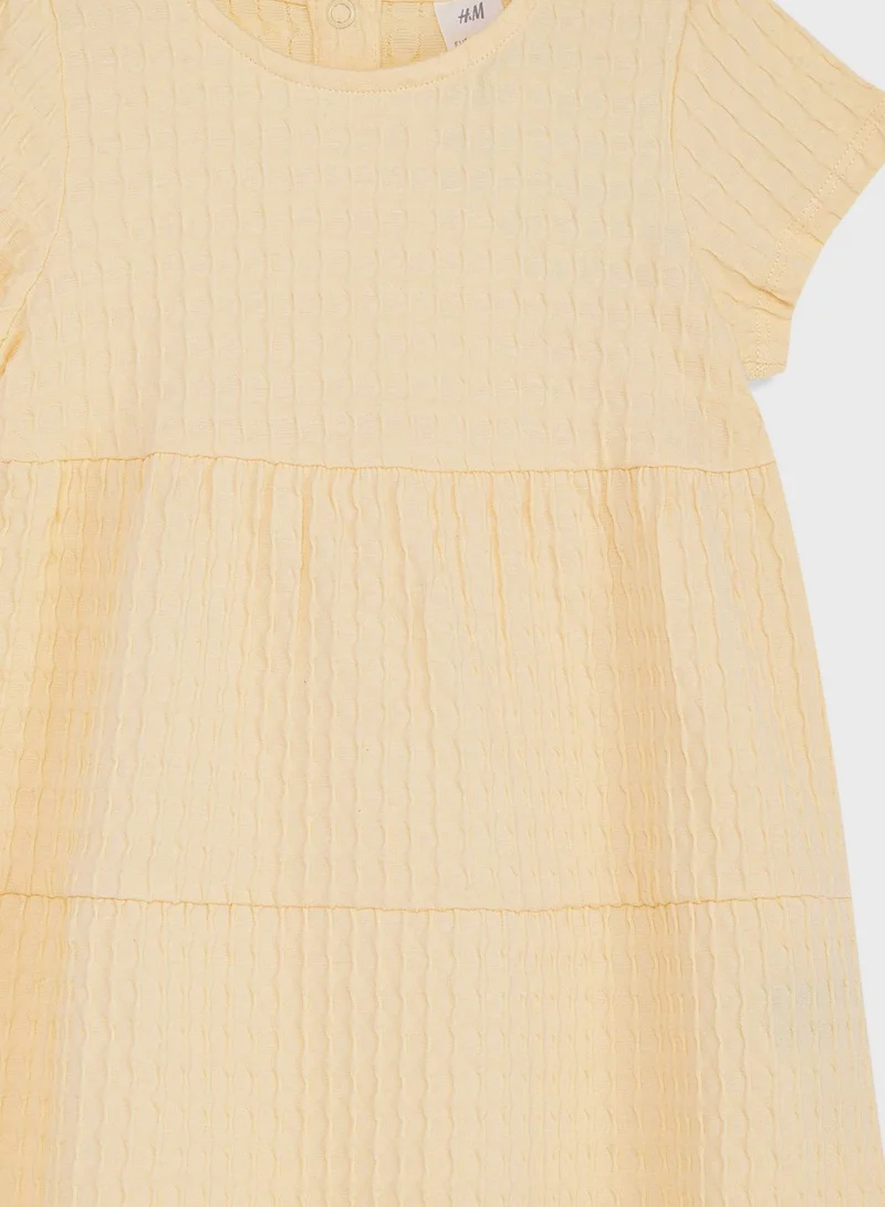 H&M Kids Textured Midi Dress
