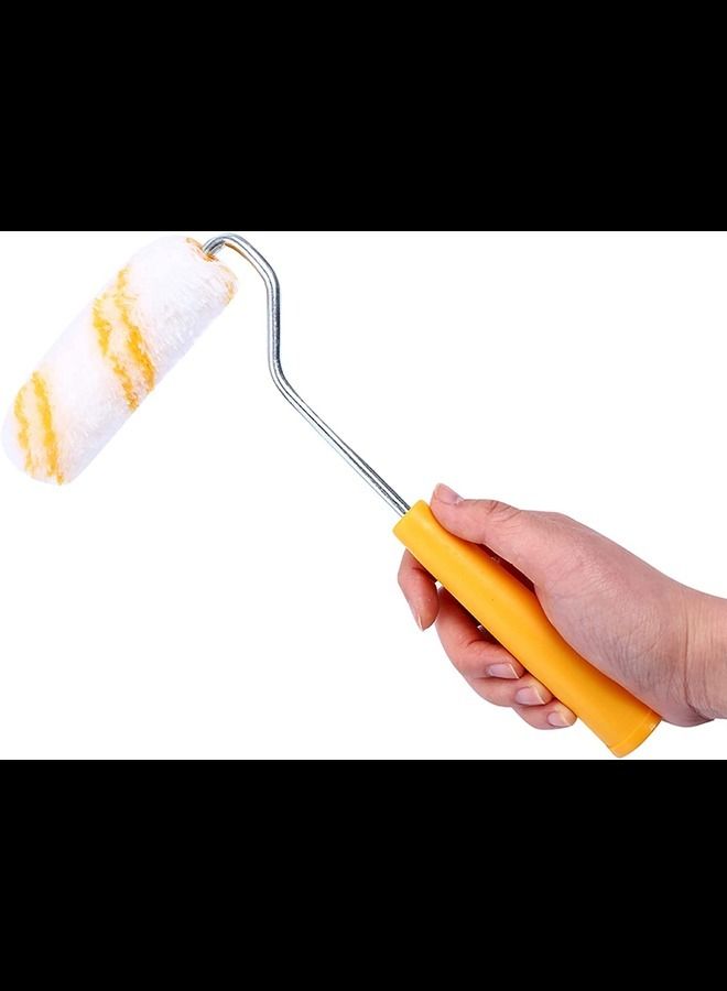 Painting Brush Roller Wall Decoration Wall Paint Roller 4'' Mini Paint Roller with 10 Pcs  - Image 3
