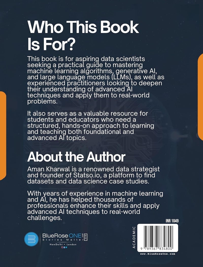 From ML Algorithms to GenAI & LLMs: Master ML Algorithms and Generative AI & LLMs with Python from scratch!: Master MAlgorithms and Generative AI & LLMs with Python from scratch! - Image 2