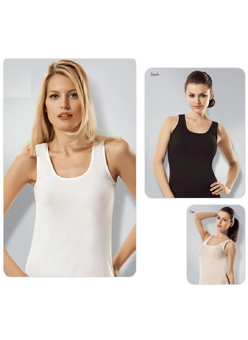 Tutku 3-Pack Women's Rib Athlete Black