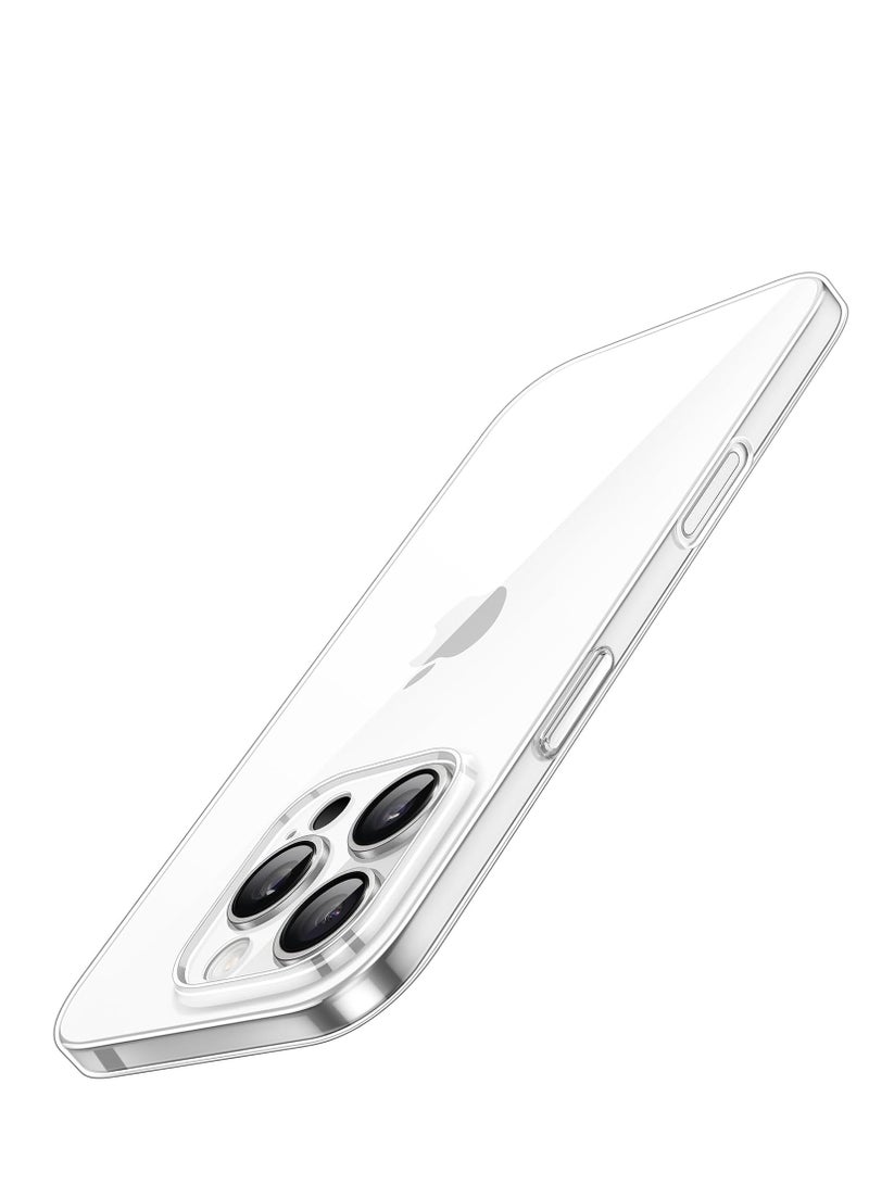 ELTRAZONE Ultra Slim (0.35mm Thin) Clear Case for iPhone 16 Pro 6.3 Inch – Camera Lens Full Protection, Lightweight Transparent PP Hard Minimalist Cover (Clear) | Anti-Fingerprint & Non-Yellowing - Image 1