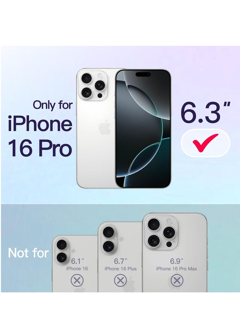 ELTRAZONE Ultra Slim (0.35mm Thin) Clear Case for iPhone 16 Pro 6.3 Inch – Camera Lens Full Protection, Lightweight Transparent PP Hard Minimalist Cover (Clear) | Anti-Fingerprint & Non-Yellowing - Image 2
