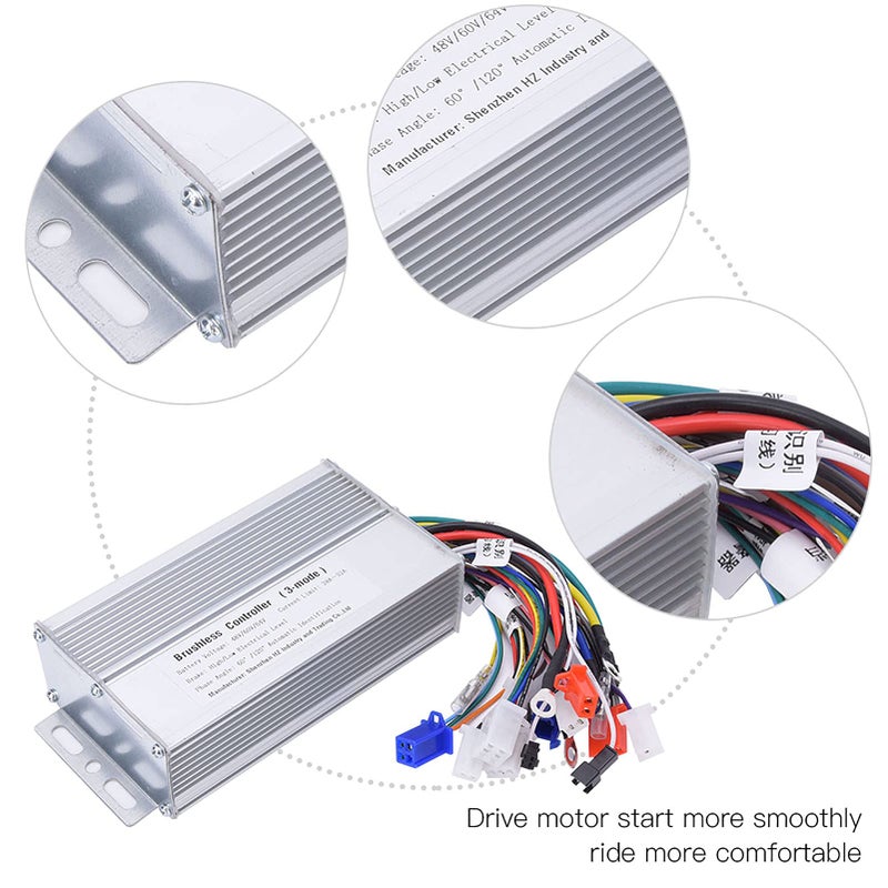Scooter Electric Skateboard Motor Controller 7X3 3X1 6 Inch Black - Image 3