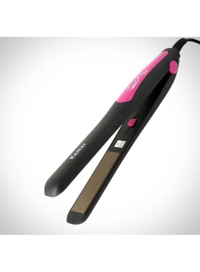 Kemei KM-328 Professional Ceramic Hair Straightener – Fast Heating & Adjustable Temperature - Image 1