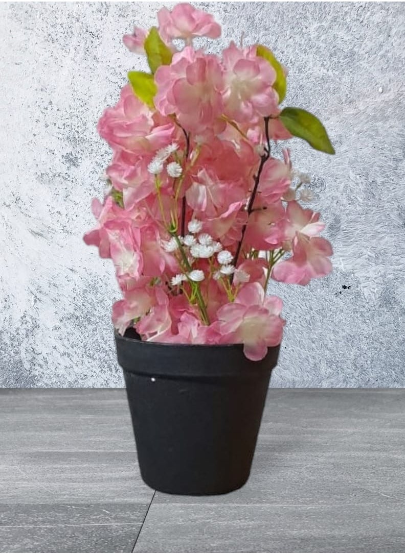 AL KHALDIYA Artificial tree planted in a green pot, 20 cm  - Image 1