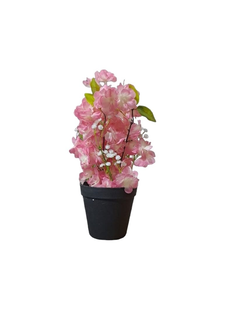 AL KHALDIYA Artificial tree planted in a green pot, 20 cm  - Image 2