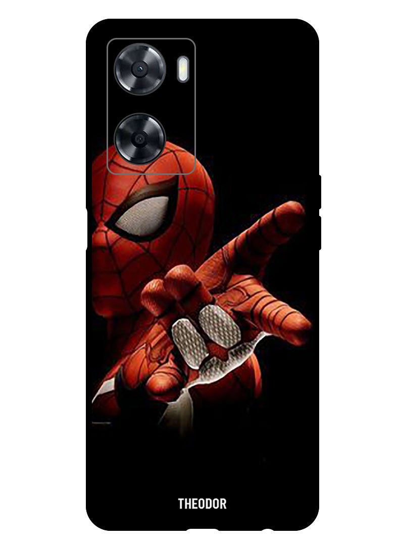 Theodor Protective Case Anti Scratch Shock Proof Bumper Cover For Oppo A57s Spider Haning - Image 1