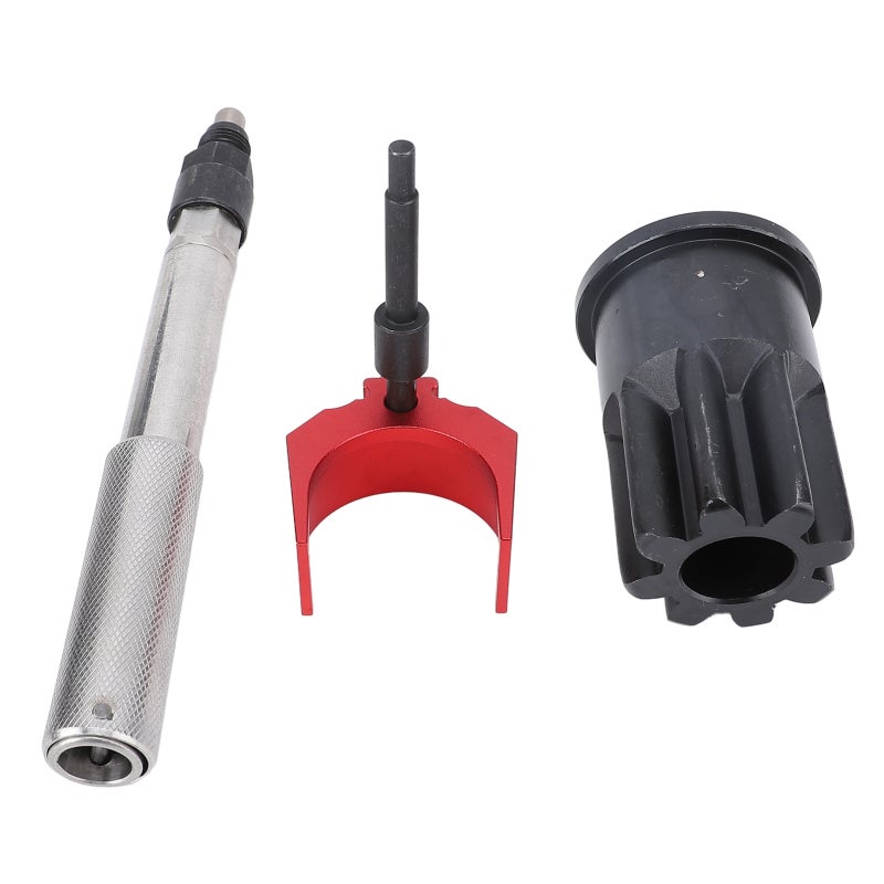 Automatic Engine Timing Pin J 38587 A Engine Barring Socket - Heavy Duty Carbon Steel 3 Piece Kit for Caterpillar C7 C9 C11 C13 C15 C16 3179 3196 3200 3300 3400 Injector Height Adjustment - Image 1