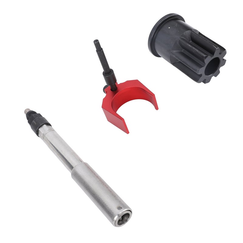 Automatic Engine Timing Pin J 38587 A Engine Barring Socket - Heavy Duty Carbon Steel 3 Piece Kit for Caterpillar C7 C9 C11 C13 C15 C16 3179 3196 3200 3300 3400 Injector Height Adjustment - Image 2