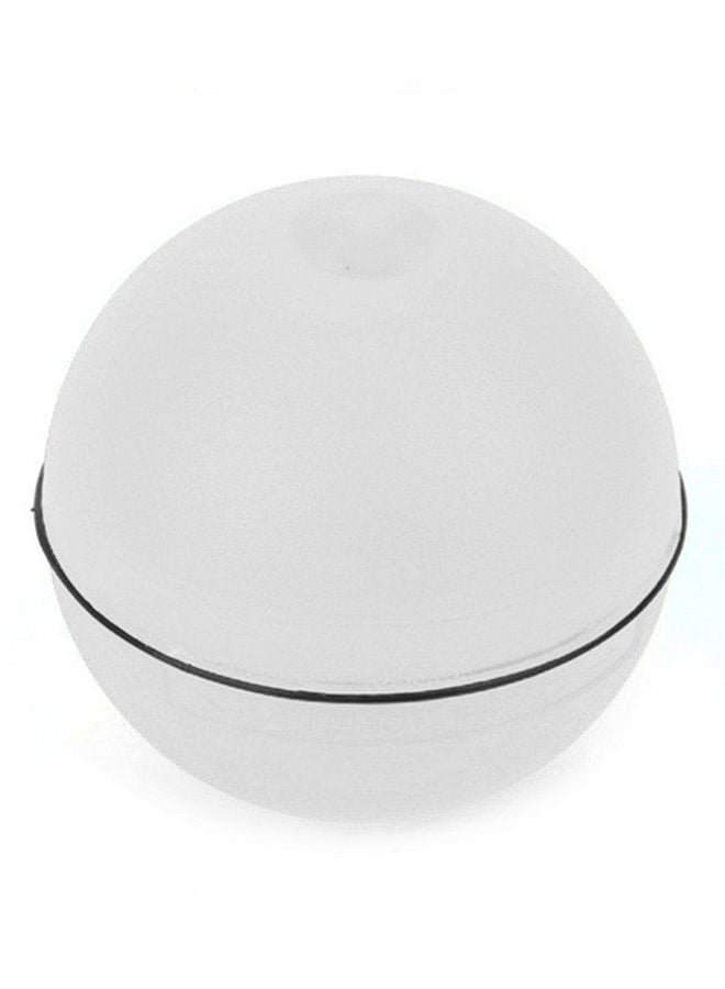 NIBEMINENT Electric Rolling LED Ball White - Image 1