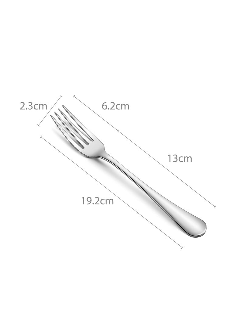 BLACKSTONE Table Fork Classic Cutlery Set of 3 Pc Food-Grade Stainless Steel - 398DF Table Fork  - Image 4