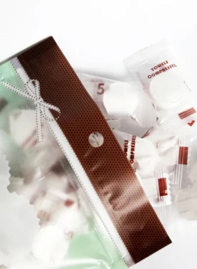 UNIVERSAL 50-Piece Compression Wash Face Towel Set - Image 2