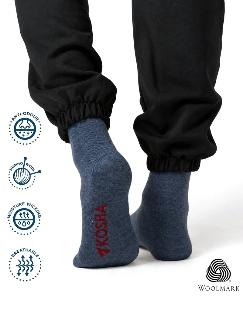 كوشا Men's Merino Wool Everyday Socks