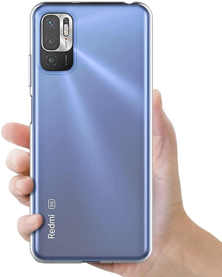 MaiJin Case for Mi Redmi Note 10 5G / Xiaomi Poco M3 Pro (6.5 inch) Soft TPU Rubber Gel Bumper Transparent Back Cover - Image 2