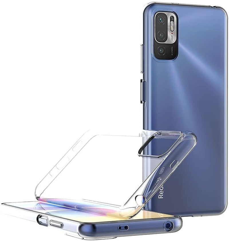 MaiJin Case for Mi Redmi Note 10 5G / Xiaomi Poco M3 Pro (6.5 inch) Soft TPU Rubber Gel Bumper Transparent Back Cover - Image 3