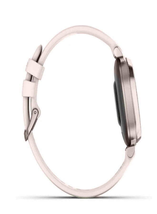NOOETAH Sport Silicone Band Replacement Strap Compatible for Garmin Lily 2 Smart Watch (Cherry Blossom Powder) - Image 5