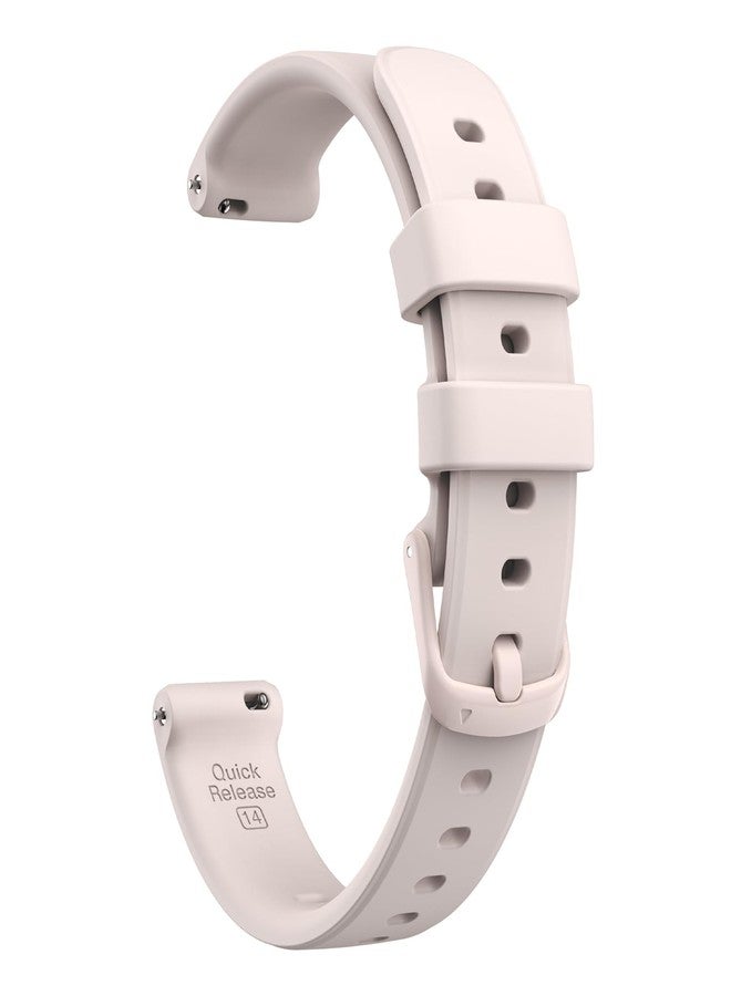 NOOETAH Sport Silicone Band Replacement Strap Compatible for Garmin Lily 2 Smart Watch (Cherry Blossom Powder) - Image 3