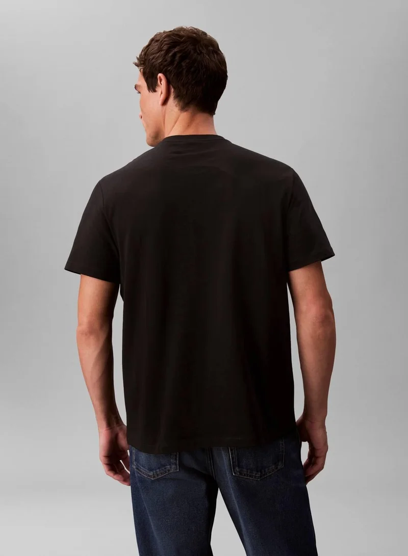 Calvin Klein Jeans  Monogram T-shirt for Men | Best Price UAE
