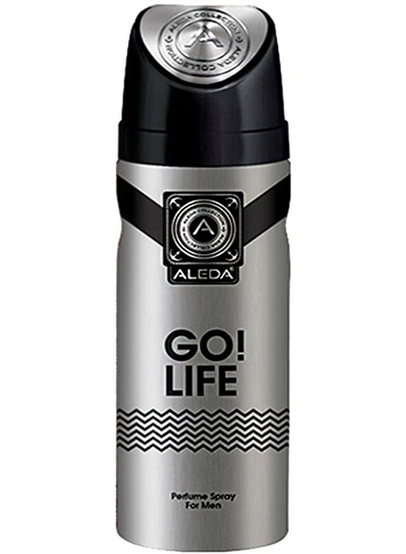 Aleda Deodorant Go Life For Men, 200 ml - Image 1