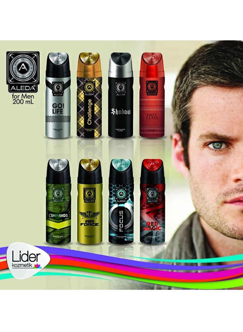 Aleda Deodorant Go Life For Men, 200 ml - Image 3