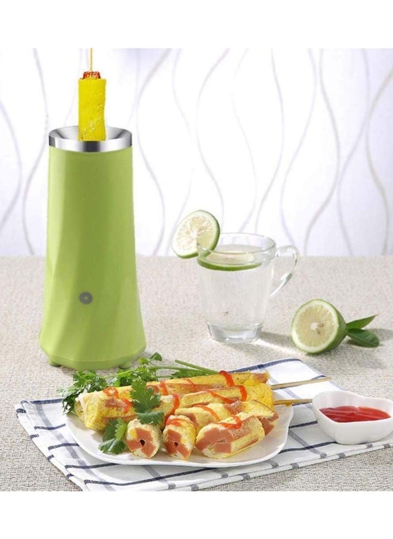 Generic - Crafted From Durable Stainless Steel This Automatic Egg Roll Machine Makes Cooking Effortless And Cleanup A Breeze Ensuring Delicious Nonstick Egg Rolls Every Time - Image 1
