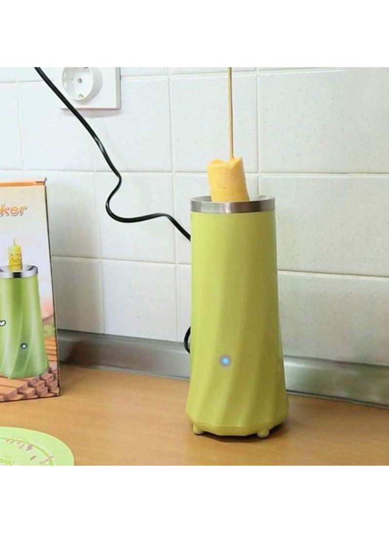 Generic - Crafted From Durable Stainless Steel This Automatic Egg Roll Machine Makes Cooking Effortless And Cleanup A Breeze Ensuring Delicious Nonstick Egg Rolls Every Time - Image 1