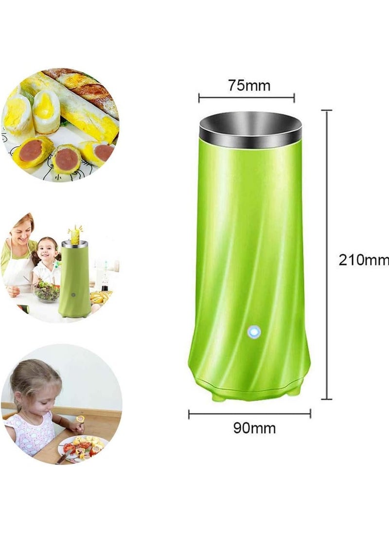 Generic - Crafted From Durable Stainless Steel This Automatic Egg Roll Machine Makes Cooking Effortless And Cleanup A Breeze Ensuring Delicious Nonstick Egg Rolls Every Time - Image 1