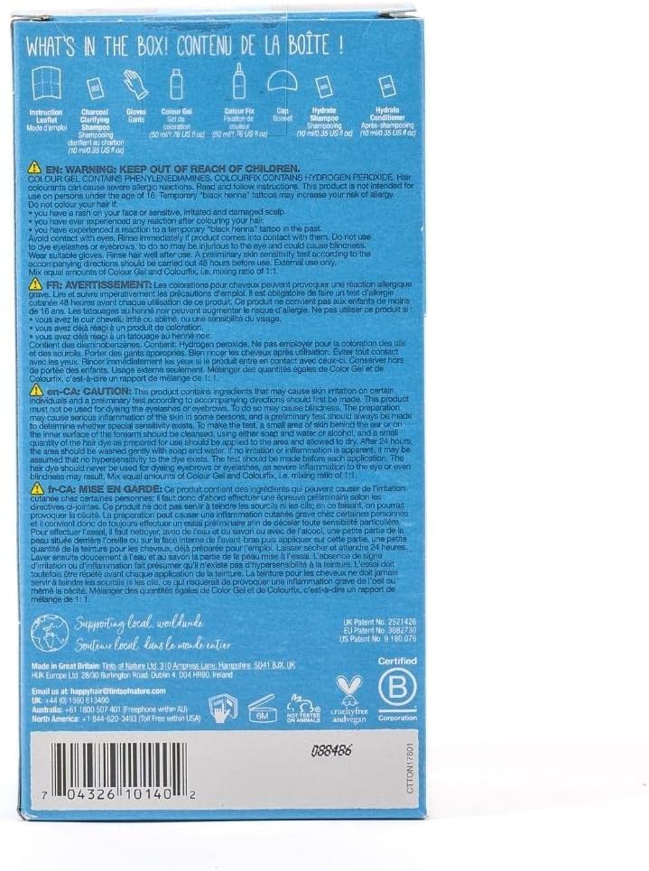 Tints of Nature Organic 4RR Earth Red Permanent Hair Colour 130ml - Image 3