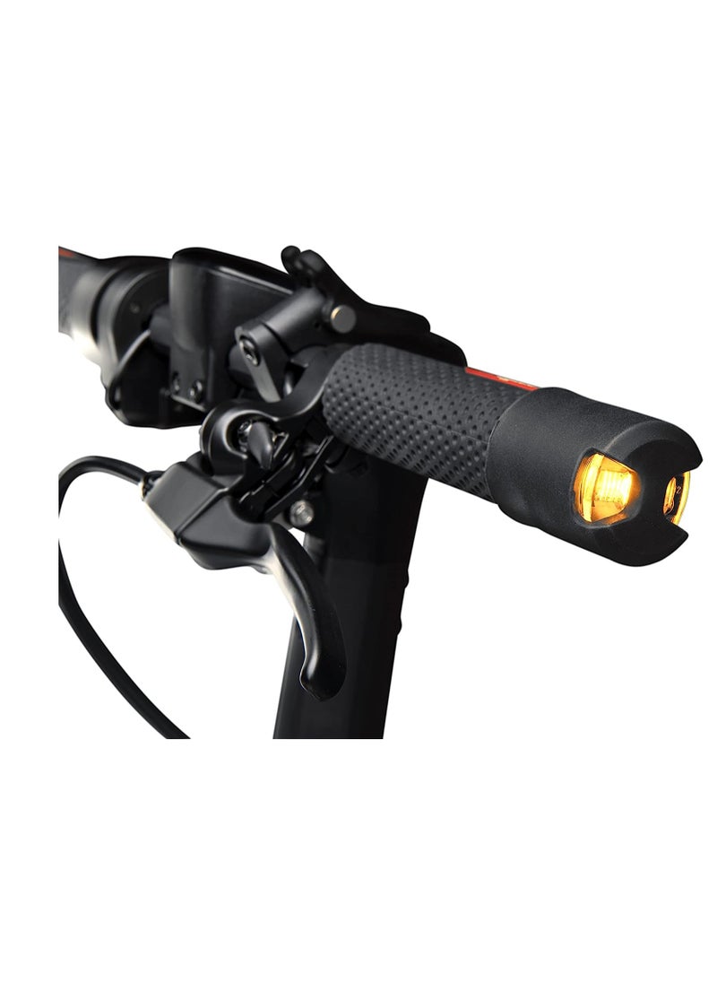 Esrz Safe Ride E-Scooter With Turn Signals, 300W Brushless Motor, Max Range 20Km, 8.5” Tyre With Front And Rear Tube,Integrated Led Display, Max Load 100Kg- Multicolor