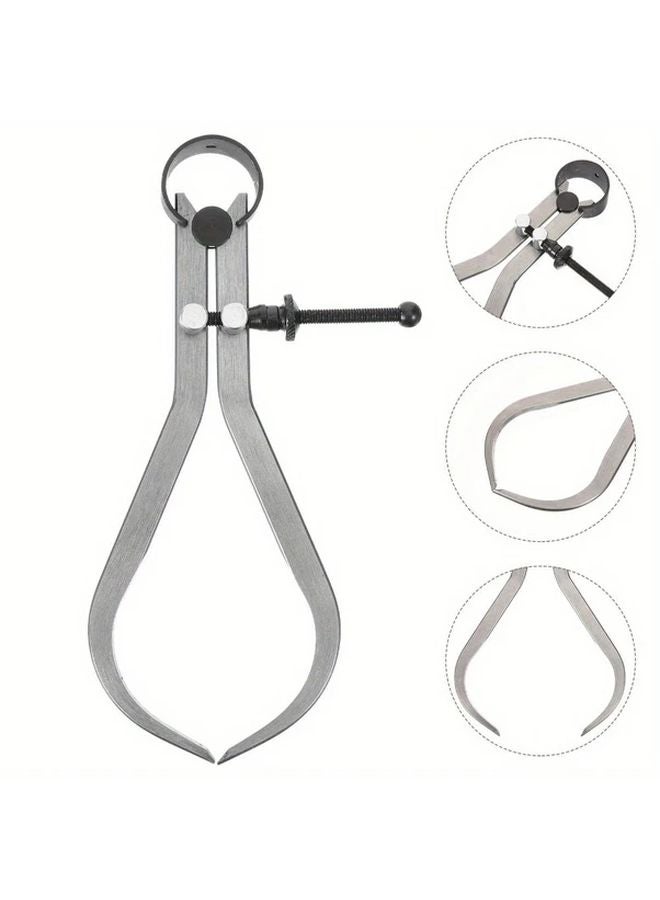 200mm Outside Caliper Measuring Tool Inside Wood Turning Kit Woodturning - Image 3