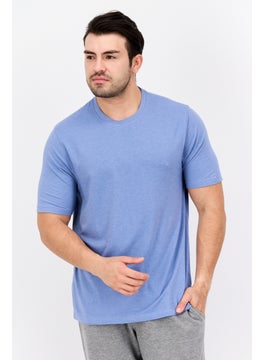 Legend Men Sportswear Fit Short Sleeve Training T-Shirts, Infinity Blue  - Image 1