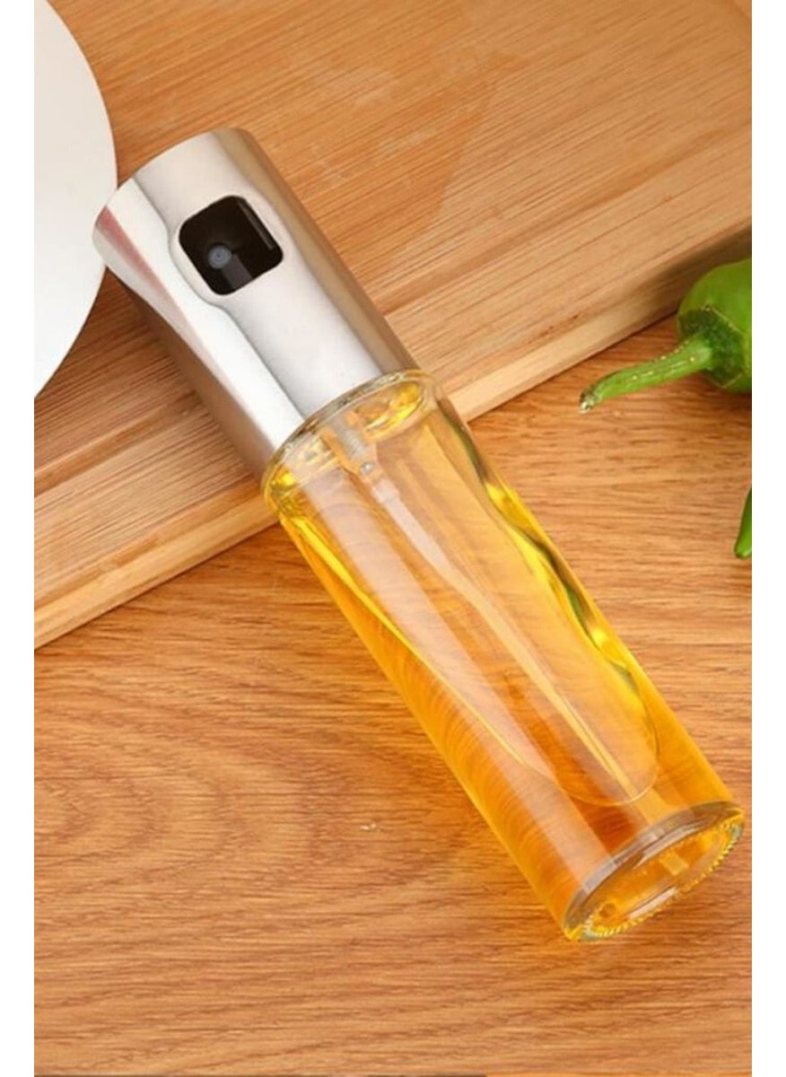 Technosmart Spray Glass Bottle Olive Oil Vinegar Sprayer Oil Pot  - Image 1