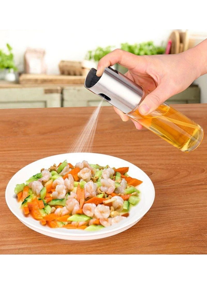 Technosmart Spray Glass Bottle Olive Oil Vinegar Sprayer Oil Pot  - Image 2